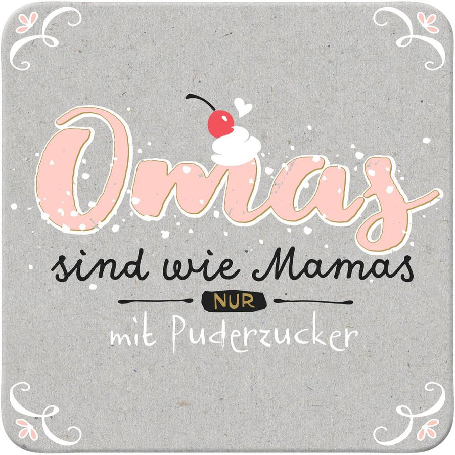 H:)PPYlife, Untersetzer 45661 »Oma« - Weinatelier Agnes
