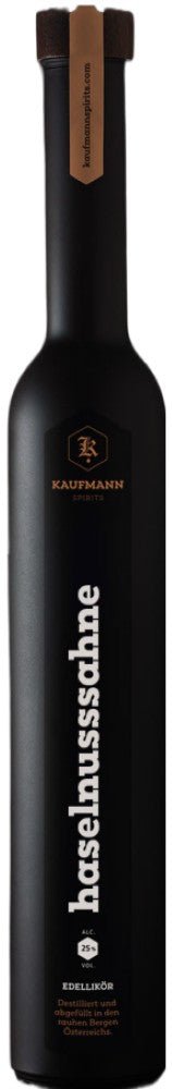 Kaufmann Spirits, Haselnuss Sahne Likör 350 ml - Weinatelier Agnes