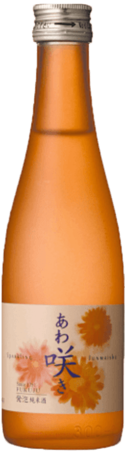 Kobe, Sake Fukuju AWASAKI SPARKLING, 0,3 l - Weinatelier Agnes