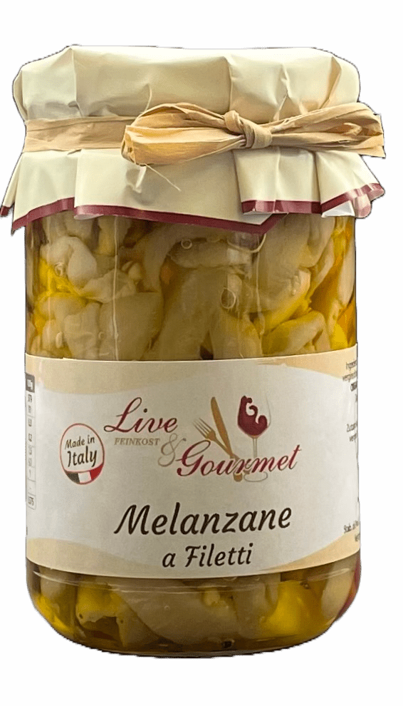 Live & Gourmet, Melanzane a Filetti, 270g - Weinatelier Agnes