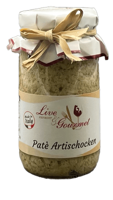 Live & Gourmet, Paté Artischocken, 180g - Weinatelier Agnes