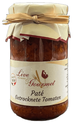 Live & Gourmet, Paté getrocknete Tomaten, 180g - Weinatelier Agnes