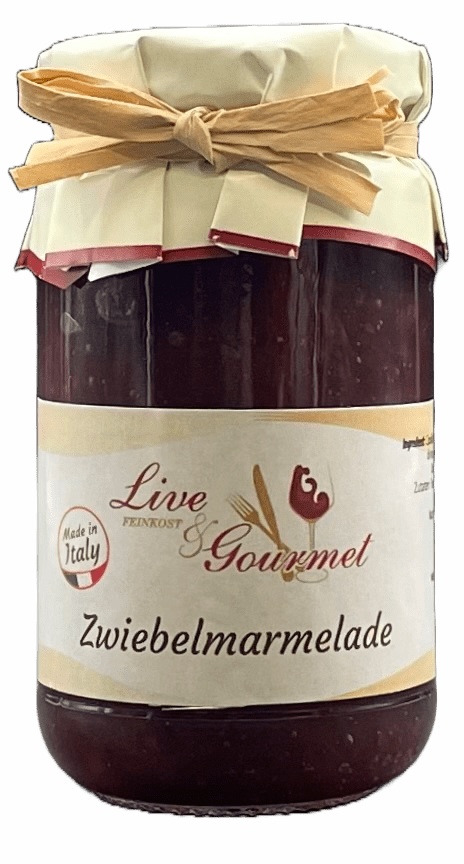 Live & Gourmet, Zwiebelmarmelade, 230g - Weinatelier Agnes
