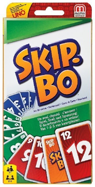 Mattel: Skip - Bo (Kartenspiel) 52370 - Weinatelier Agnes