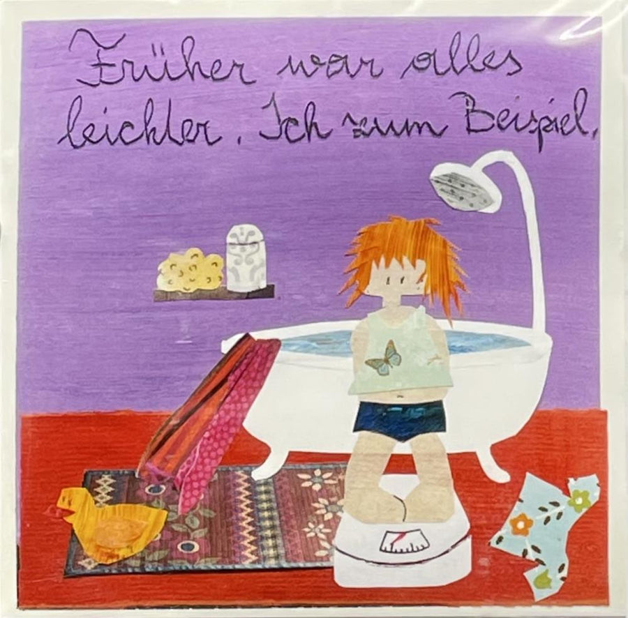 Michaela Mara, Kunstbillet Klappkarte BQ10MA1203 - Weinatelier Agnes
