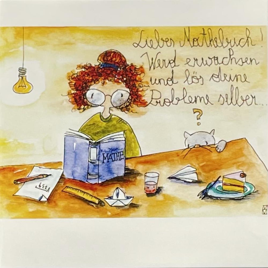 Michaela Mara, Kunstbillet Klappkarte BQ10MA1217 - Weinatelier Agnes