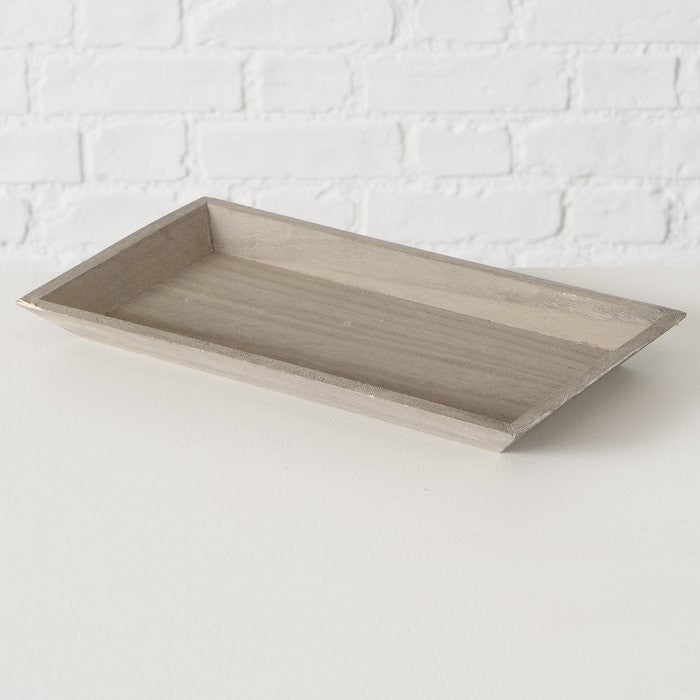Tablett Lanto, Deko, B 16,00 cm, L 30,00 cm - Weinatelier Agnes