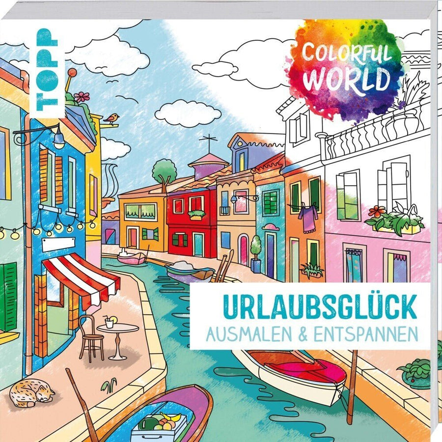 Tannaz Afschar, Colorful World - Urlaubsglück - Weinatelier Agnes