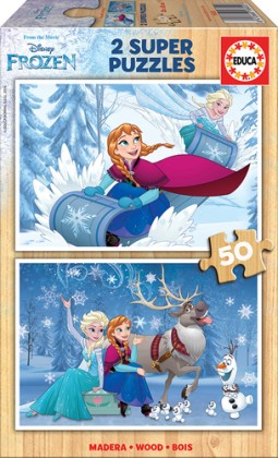 Carletto Deutschland, Holzpuzzle Frozen (Kinderpuzzle)