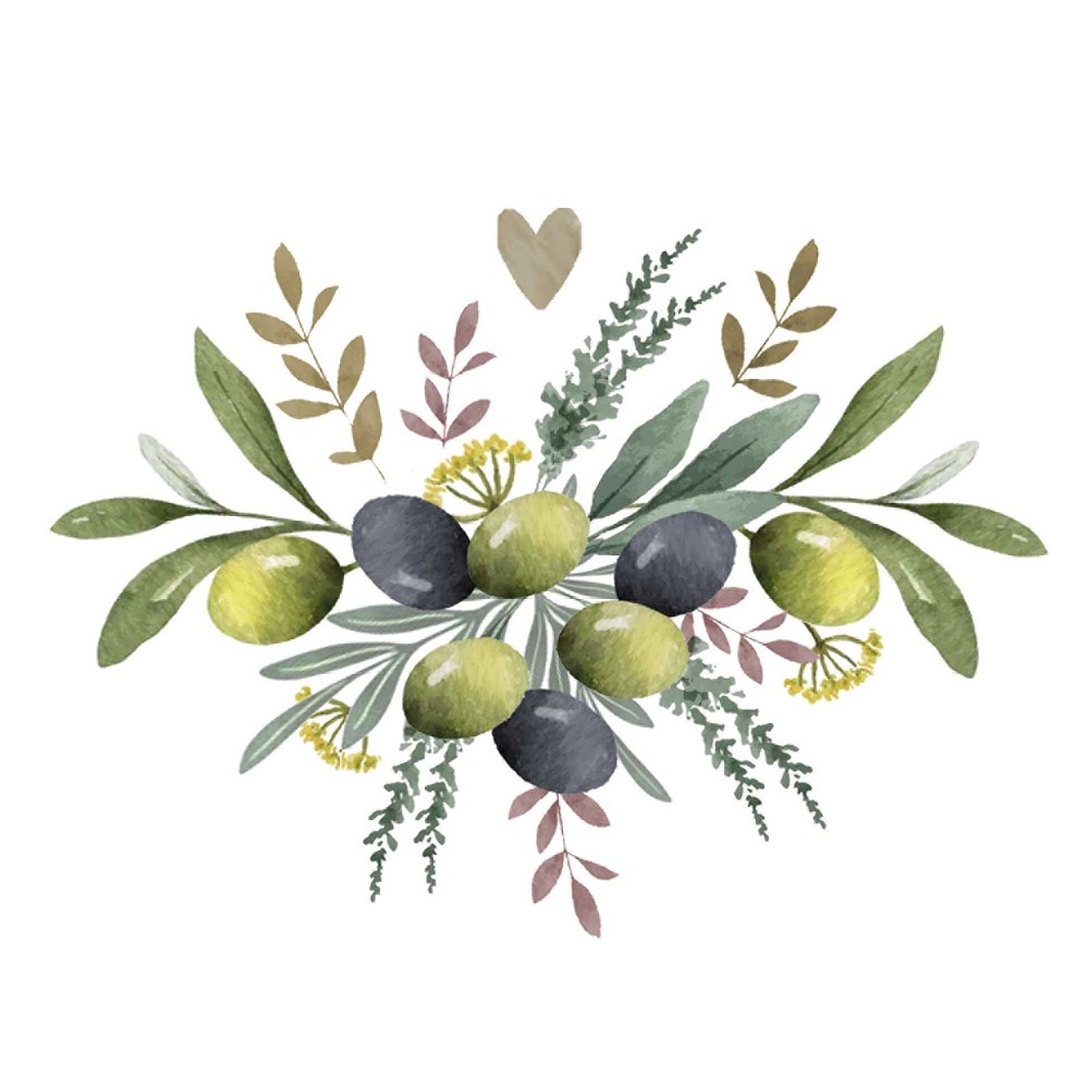 ppd, Olives & Herbs Cocktail-Servietten 25x25 cm