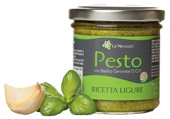 Ca´Messighi, Pesto Ligure con Basilico Genovese D.O.P., 130g