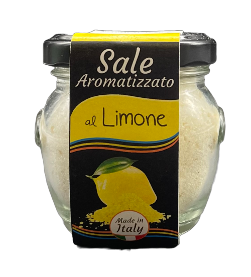 Live & Gourmet, Sale Aromatizzato al Limone, 100g