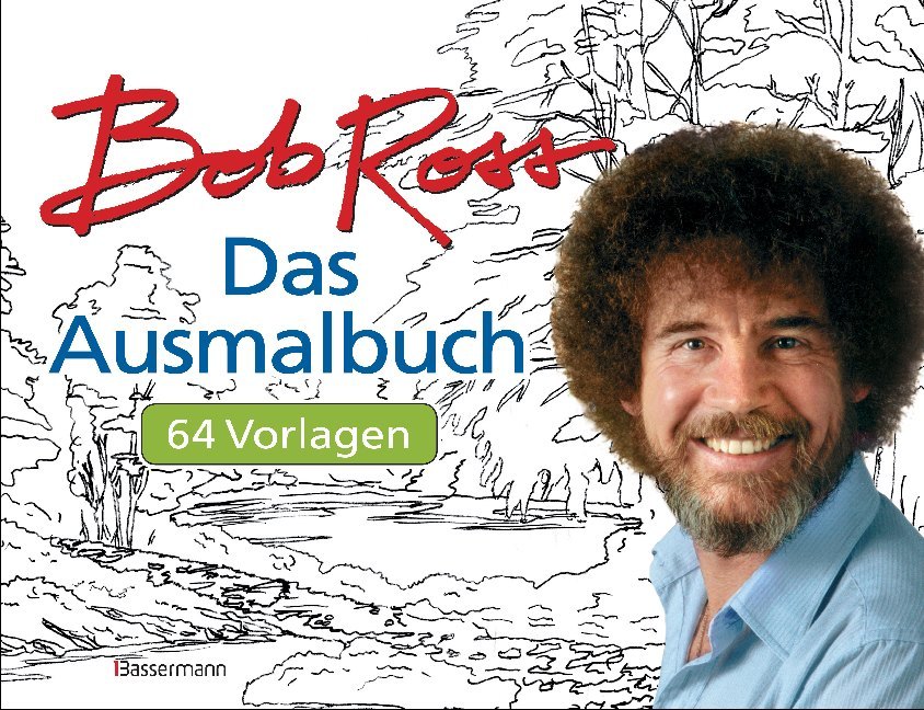 Bob Ross: Das Ausmalbuch