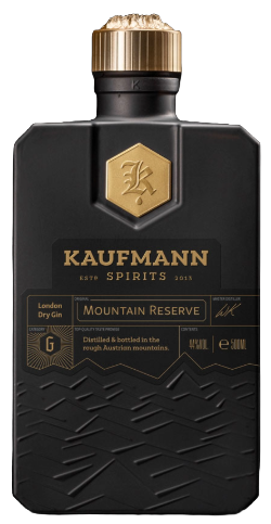 Kaufmann Spirits, Mountain Gin Reserve 500 ml