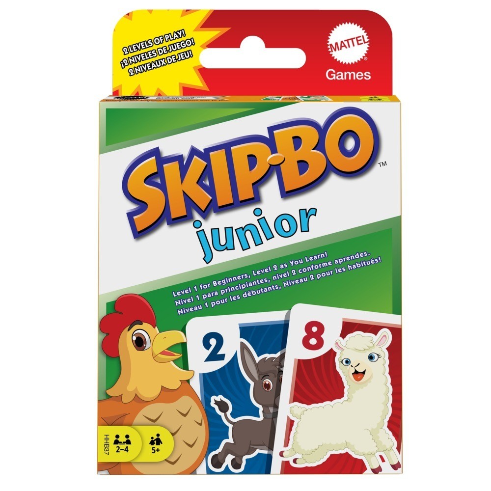 Mattel, Skip-Bo Junior (Kartenspiel)