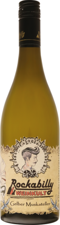 Rockabilly Weinkult, Gelber Muskateller 2023, 0,75 l