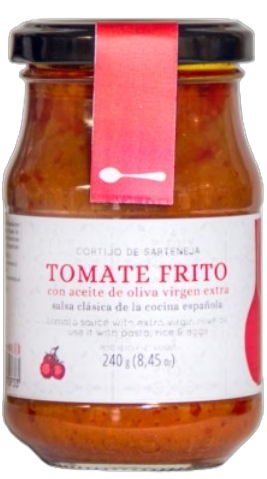 Cortijo de Sartenja, Tomate frito con aceite de oliva, 240 g