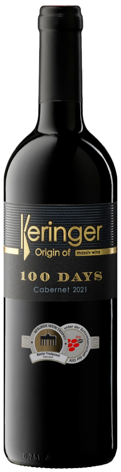 Keringer, 100 days Cabernet 2021, 0,75 l