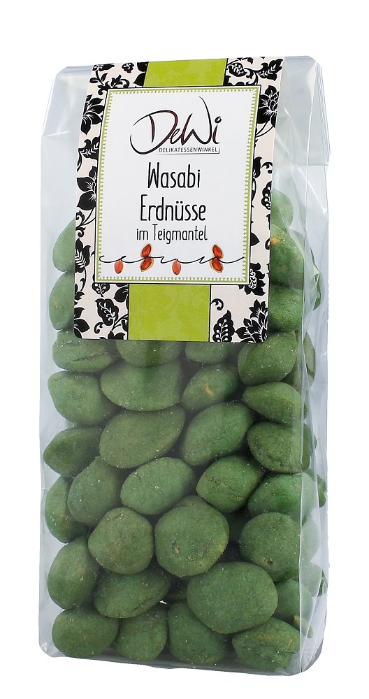 DeWi, Erdnüsse im Wasabi-Teigmantel, 150g