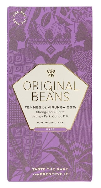 Original Beans, Tafel-Schokolade Vollmilch 'Femmes", 70g