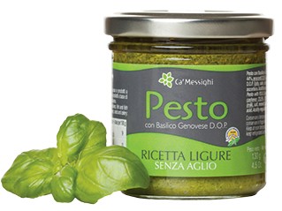 Ca´Messighi, Pesto con Basilico Genovese D.O.P., 130g