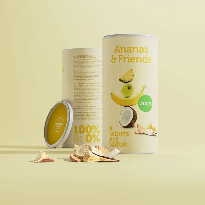 buah, Ananas & Friends | große Dose, 192g