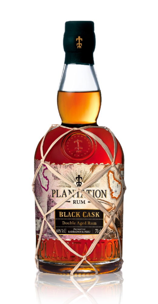 Plantation, Black Cask Barbados & Guatemala Rum, 0,7 l