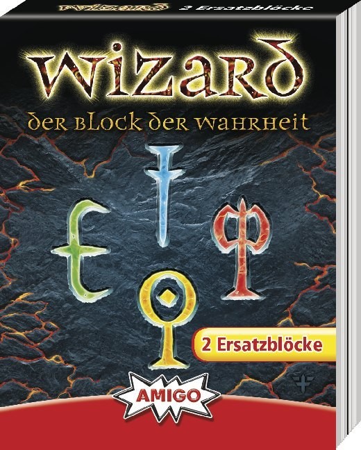 Amigo Verlag, Wizard - der Block der Wahrheit, Ersatzblöcke