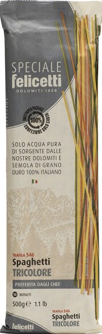 Felicetti, Speciale Spaghetti Tricolore 546, 500g