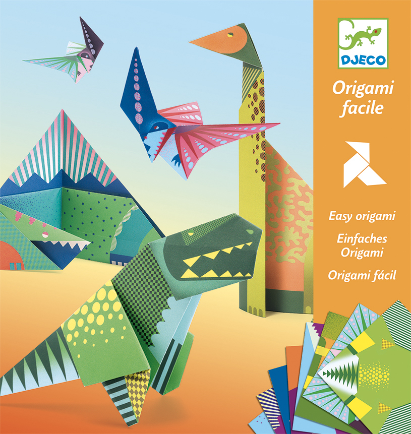 Djeco, Origami - Dinosaurier
