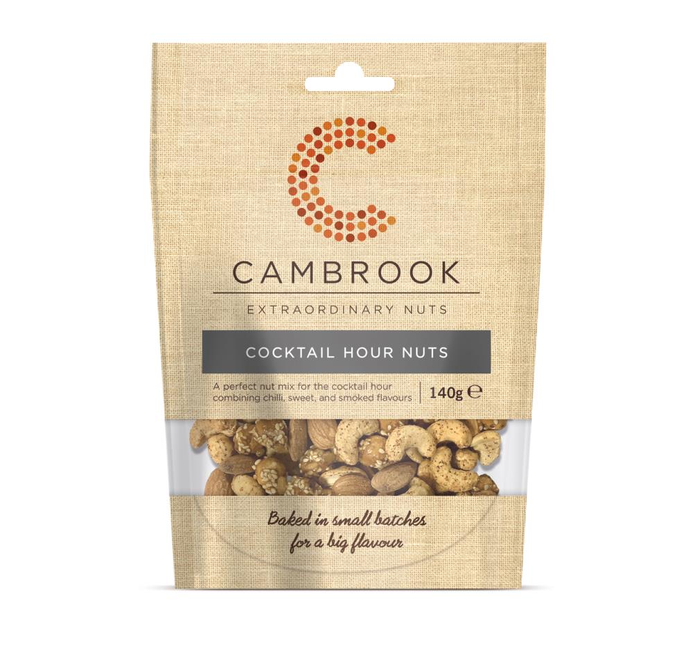 CAMBROOK, Cocktail Hour Nuts, 140g