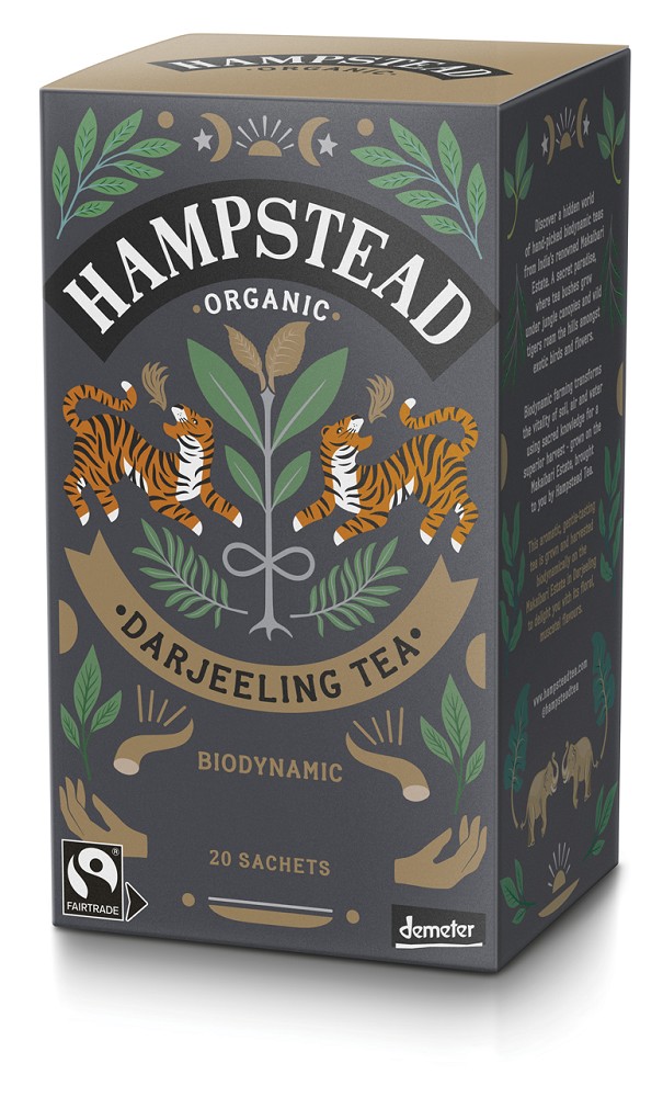Hampstead, Pure Darjeeling Organic Black Tea, 40g