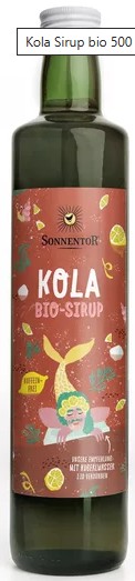 Sonnentor, Kola Sirup, Gemischter Bio-Sirup, 500 ml