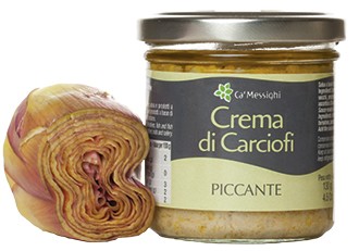 Ca´Messighi, Crema di Carciofi piccante, 130g